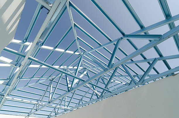 istock Structure of steel roof-05 480086018