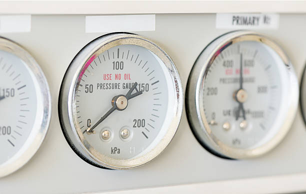 istock pressure gauge of Gas Chromatography 480088502