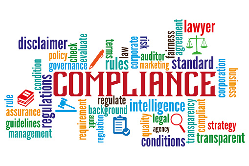 Compliance Word Cloud with Icons