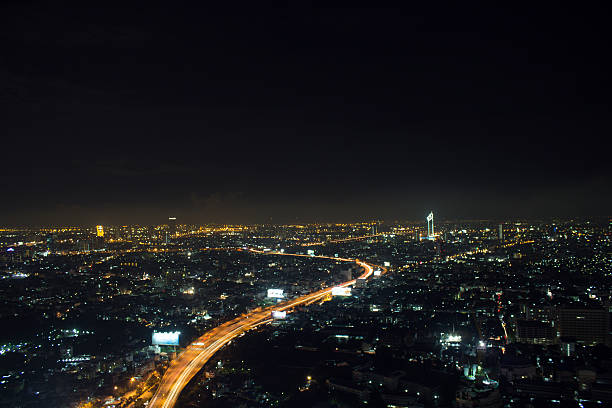 istock Breathless view of Bangkok by night 480096341