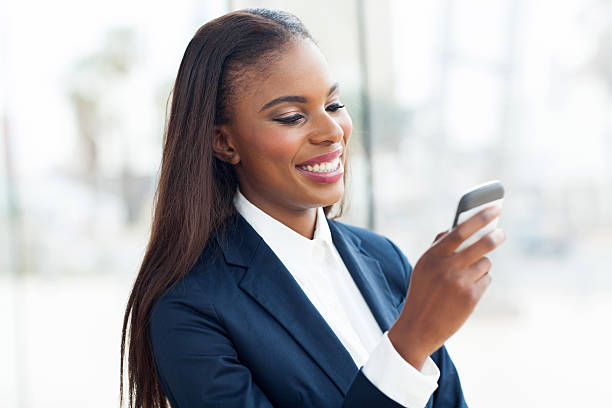 istock afro american businesswoman using smart phone 480096563