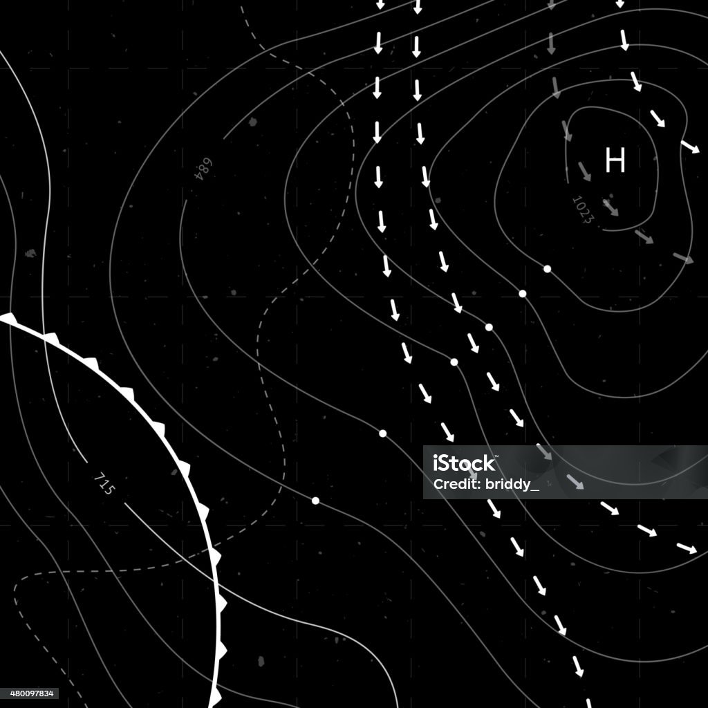 Abstract Weather Map Weather Map Background Concept Stock Illustration - Download Image Now ...