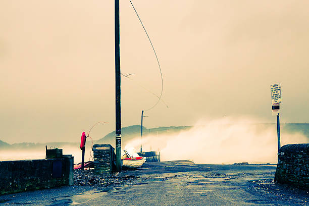 February 12th Storm in Cork.  This Storm reached Violent storm force 11 with 130km/hr winds