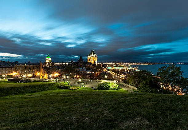istock Frontenac Castle in Old Quebec city 480099222