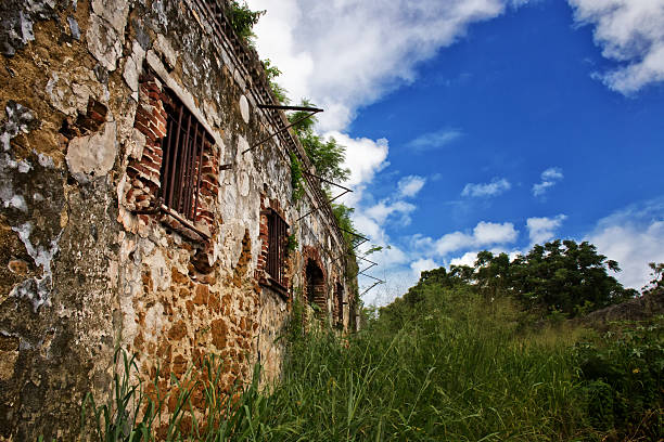 istock Ruins of a prison on a remote tropical island 480102487