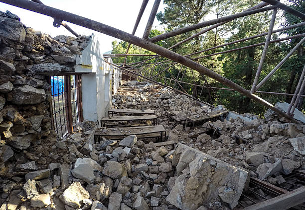 istock Ruined school, Naukot district, Nepal. 480102968