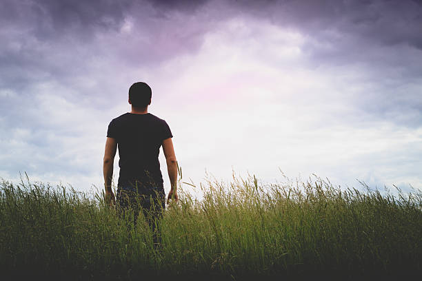 istock Silhouette of young man 480105610