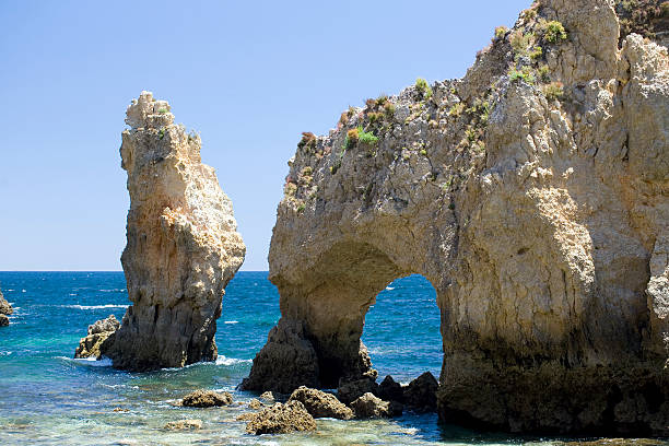 istock rock formation in Lagos, Portugal 480109901