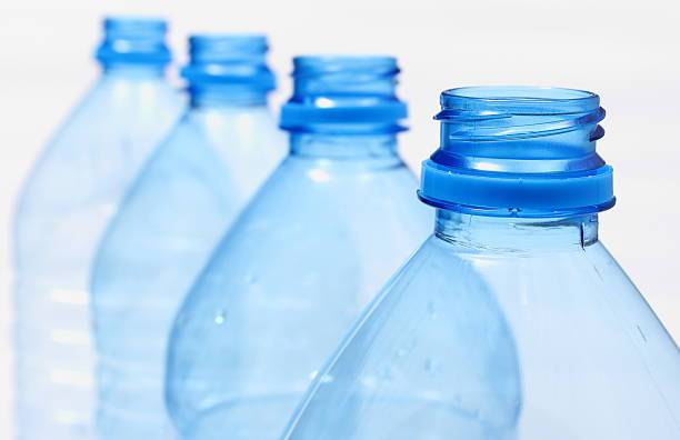 istock Used plastic bottles of mineral water 480118542