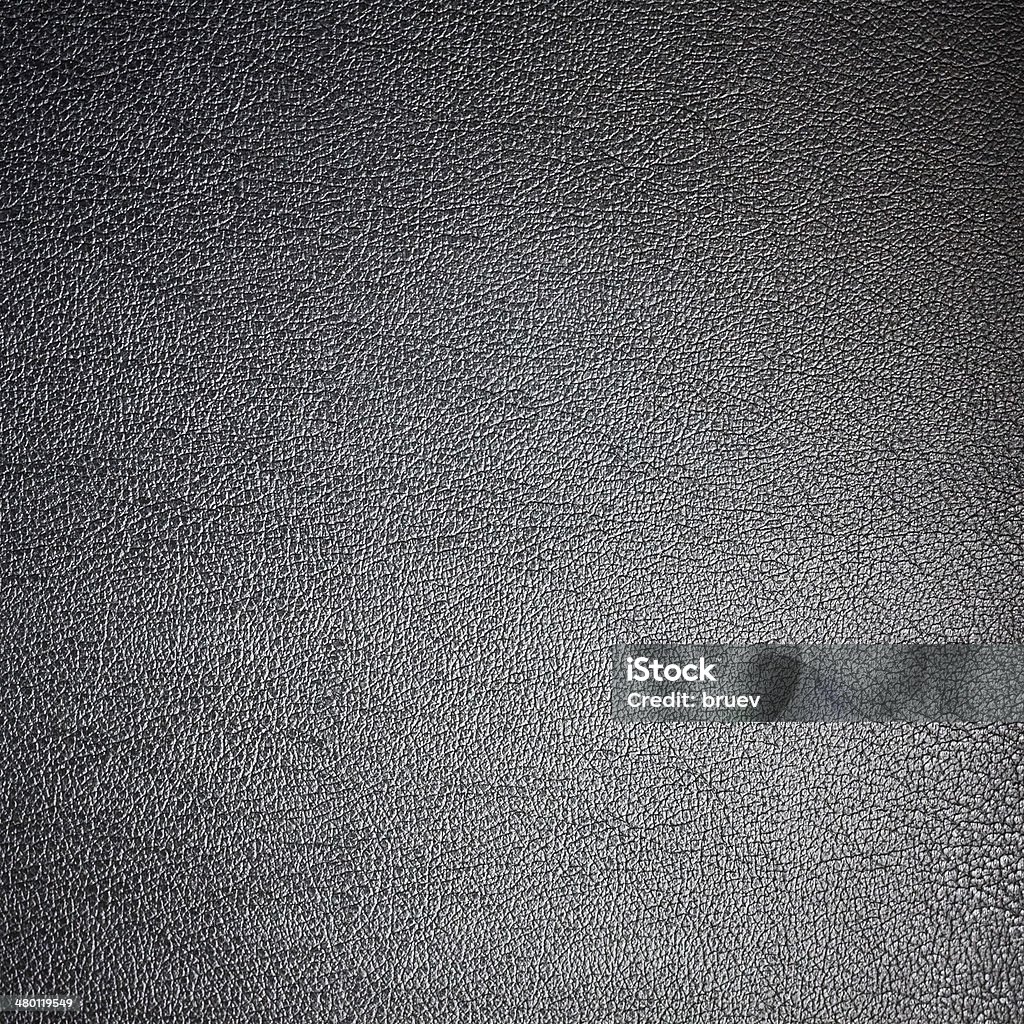 Trama di pelle nera, realizzata in pelle di daino - Foto stock royalty-free di Astratto