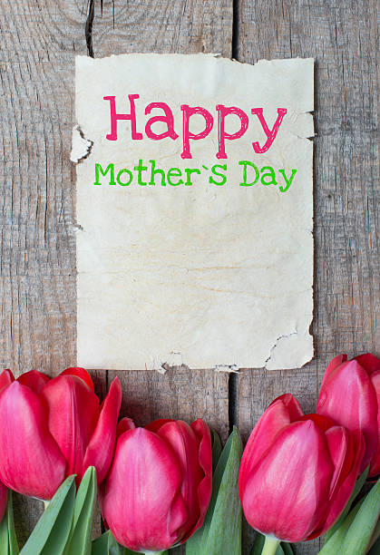 istock Tulips and Happy mother day 480119681