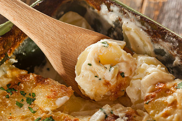 Homemade Cheesey Scalloped Potatoes