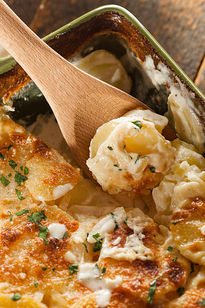 istock Homemade Cheesey Scalloped Potatoes 480121107