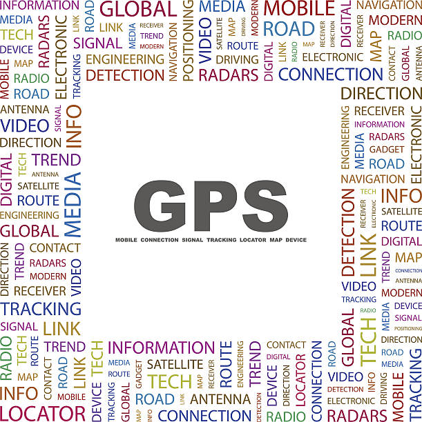 ilustrações de stock, clip art, desenhos animados e ícones de gps. - satellite global positioning system surveillance satellite dish