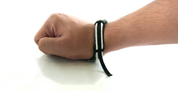 istock white and black wrist handicraft in hand 480121826