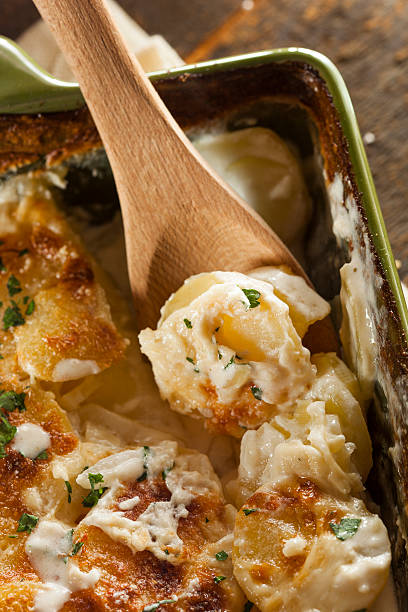 istock Homemade Cheesey Scalloped Potatoes 480121827