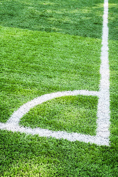 istock Corner of a soccer field 480123003