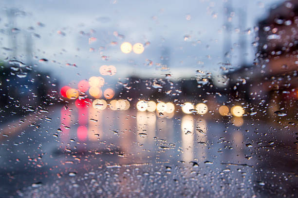istock blurred image of traffic view through a car windscreen 480124896
