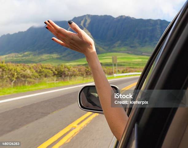 Happy Traveling Stock Photo - Download Image Now - Big Island - Hawaii Islands, Hawaii Islands, Driving