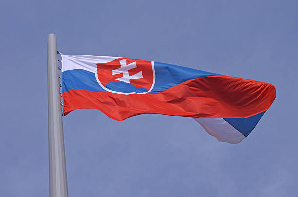 istock flag of Slovakia 480126417