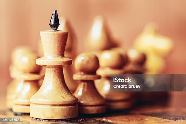 Schach Leader Stockfoto und mehr Bilder von Alt - Alt, Altertümlich, Bauer