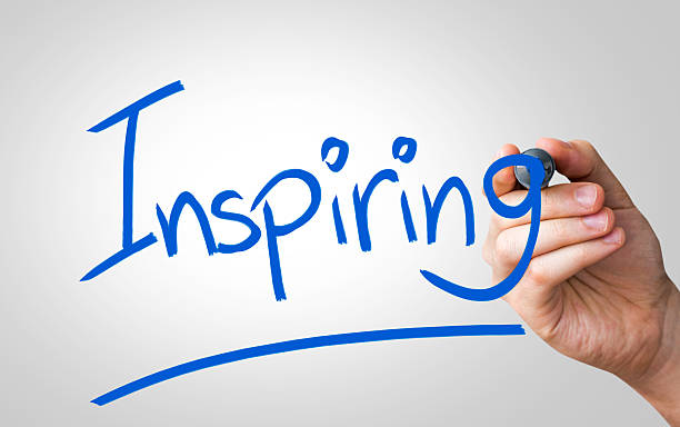istock Inspiring written on the Wipe board 480128874