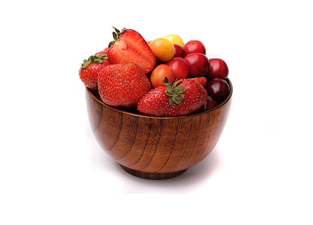 istock berry meats, cherries,sweet cherries, strawberries on white background 480130922