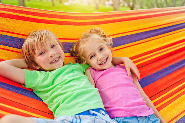 istock Girl and boy in summer 480131028