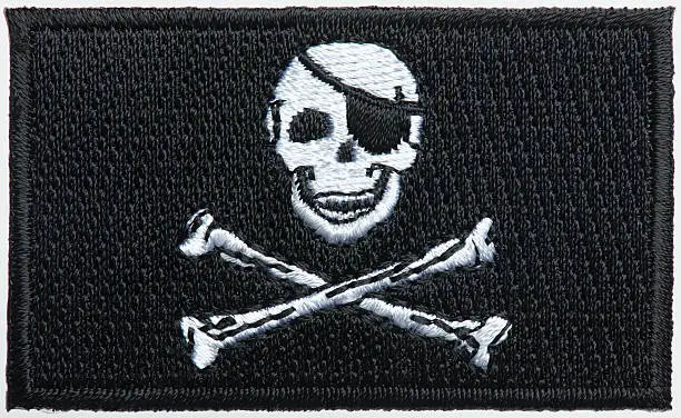 Photo of Pirate Flag Patch.