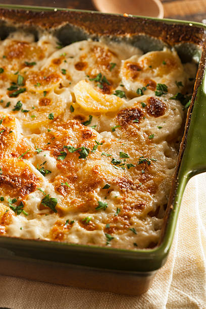 istock Homemade Cheesey Scalloped Potatoes 480133883