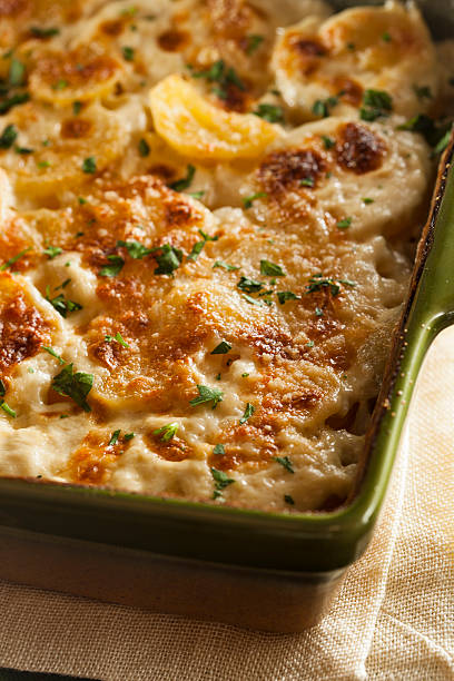 istock Homemade Cheesey Scalloped Potatoes 480134451