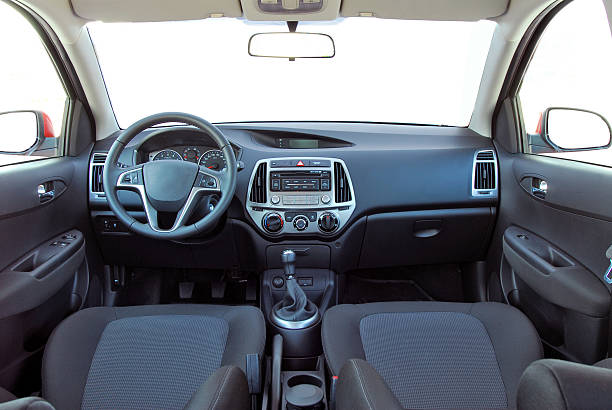 car interior stock photo