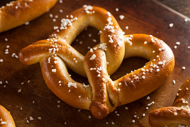 istock Homemade Soft Pretzels with Salt 480138575