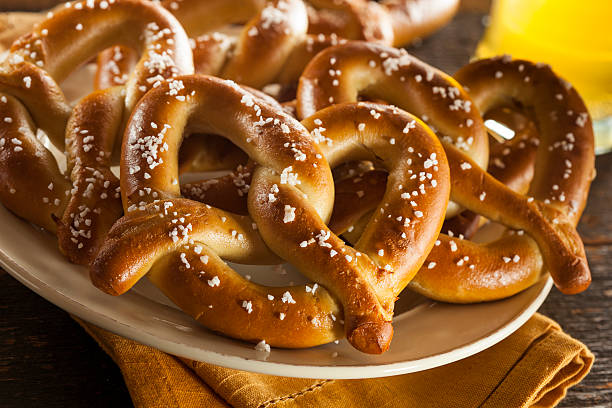 istock Homemade Soft Pretzels with Salt 480138965