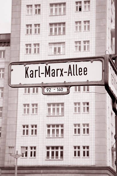 istock Karl Marx Allee Street Sign, Berlin 480139033