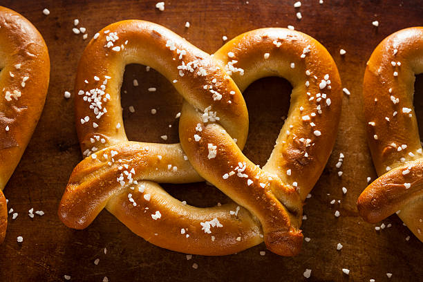 istock Homemade Soft Pretzels with Salt 480139569