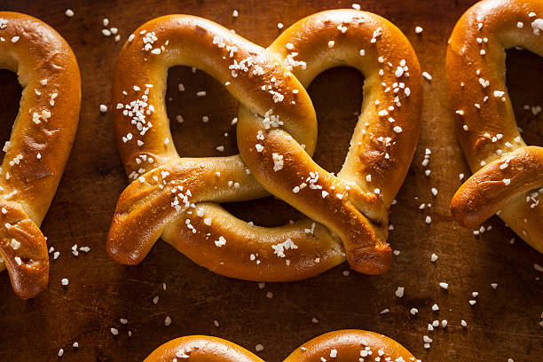 istock Homemade Soft Pretzels with Salt 480140217