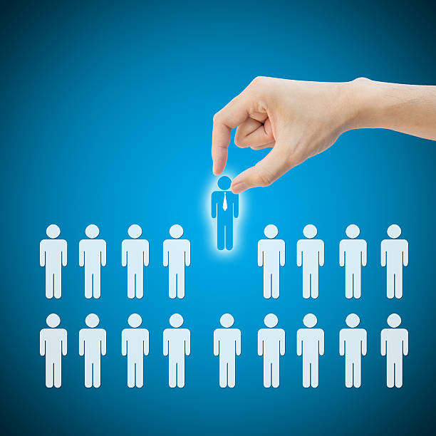istock Select leader person career to work job 480140223