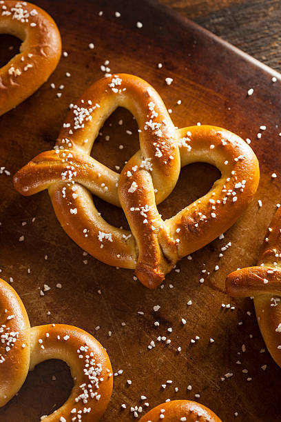 istock Homemade Soft Pretzels with Salt 480140727