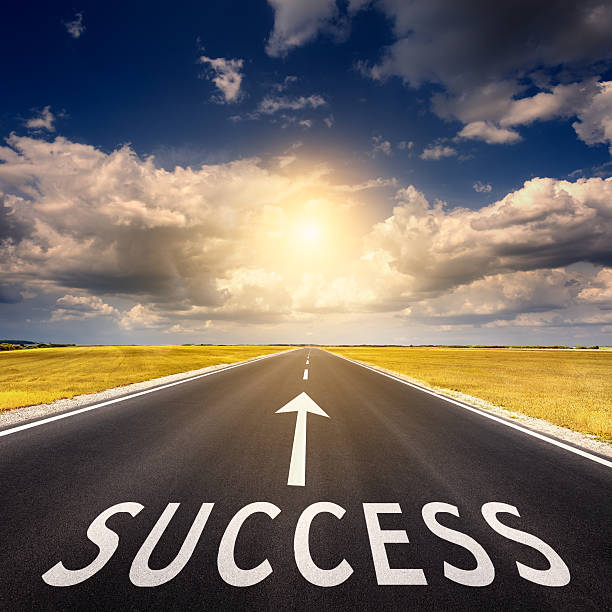 istock Open road business concept for the success 480142190
