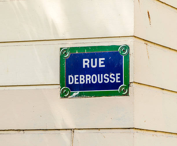 istock Paris, Rue Debrousse old street sign 480143854