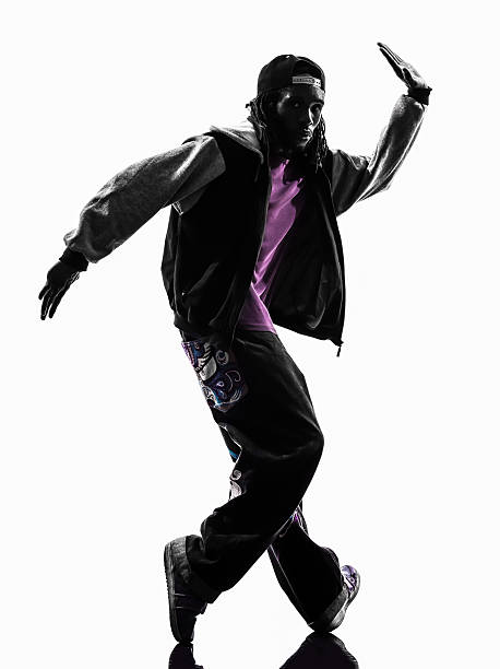 istock hip hop acrobatic break dancer breakdancing young man silhouette 480144539