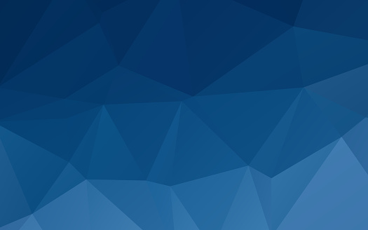 Deep blue abstract triangular vector abstract wallpaper background