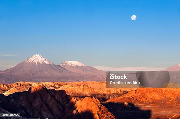 Moon Valley Atacama Chile Stock Photo - Download Image Now - Atacama Desert, Chile, San Pedro De Atacama