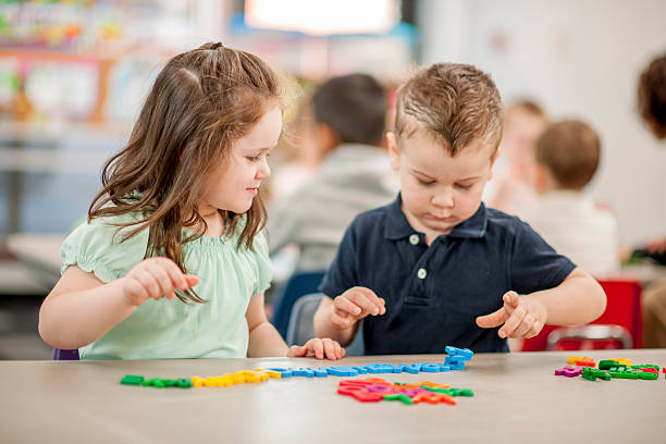 istock Daycare Children Learing to Spell 480148492