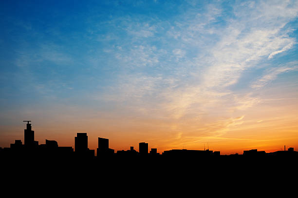 istock City silhouette in the dawn 480149784
