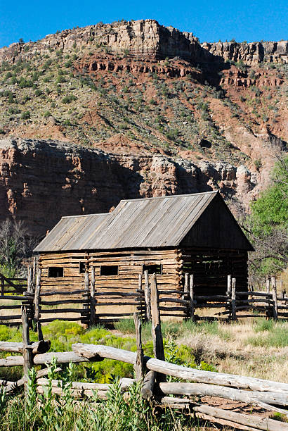 istock Rustic Fence Barn Corral Grafton Ghost Town Utah 480150581