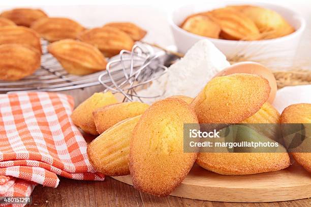 Madeleine Stock Photo - Download Image Now - Madeleine Sponge Cake, Cake, Cooking