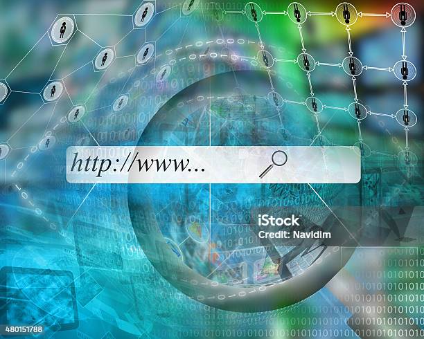 Internet Abstract Stock Photo - Download Image Now - 2015, Binary Code, Broadcasting