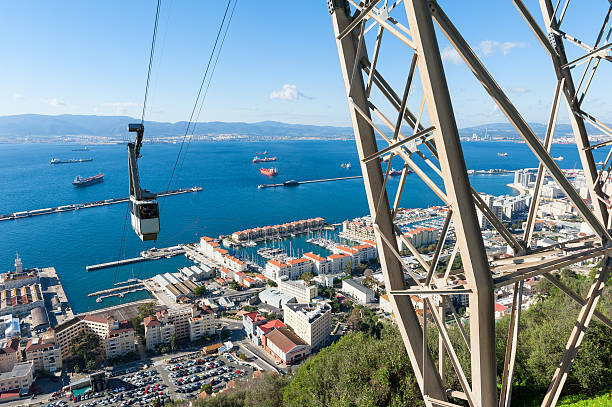 istock Cable Car approaching Rock of Gibraltar 480153657